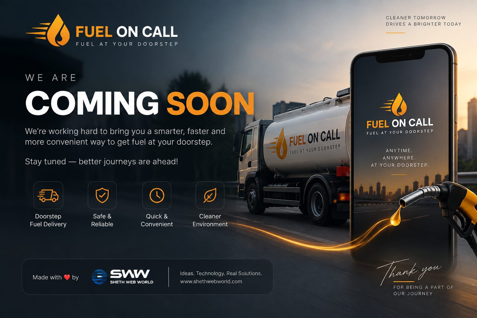 Fuel On Call - Coming Soon